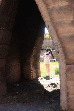 甜予摄影 No.096 澜澜 -板鞋、白棉袜、肉丝（脚尖加固款）(130P)